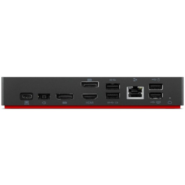 Lenovo ThinkPad Universal Thunderbolt 4 Smart Dock - Thunderbolt 4 - HDMI, 2xDP, GigE