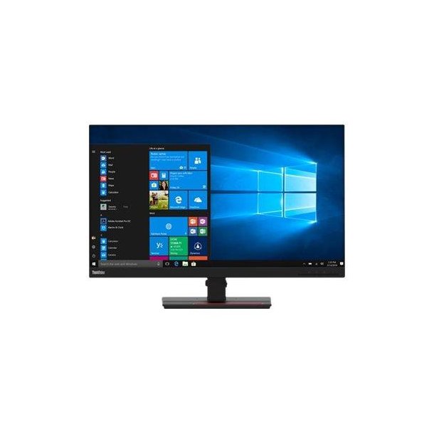 Lenovo ThinkVision T27q-20 - 27" - 2560x1440 pixel - Quad HD - LCD - 6 ms - Sort