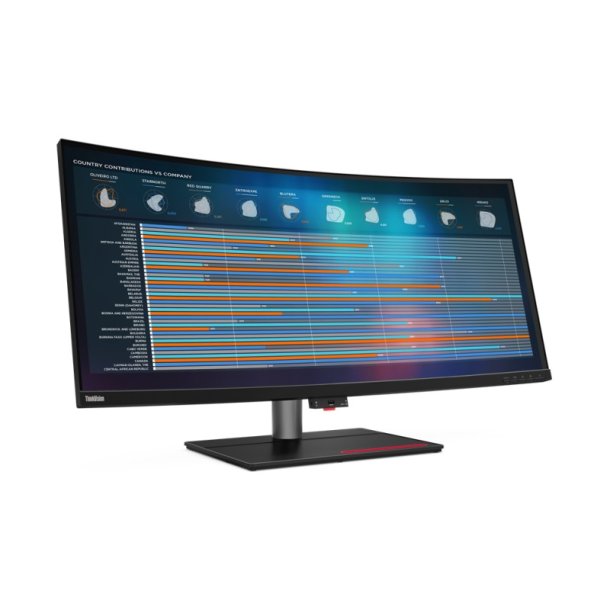 Lenovo ThinkVision P40w-20 - 39.7" - 5120x2160 pixel - 5K Ultra HD - LED - 6 ms - Sort