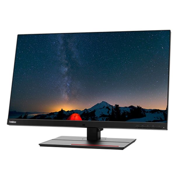 Lenovo ThinkVision P27u-20 - 27" - 3840x2160 pixel Ultra HD - LED - Sort
