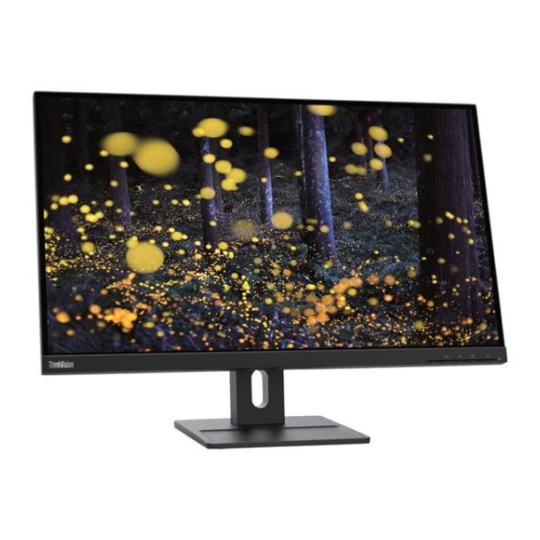 Lenovo ThinkVision E27q-20 - 27" - 2560x1440 pixel - Quad HD - LED - 6 ms - Sort