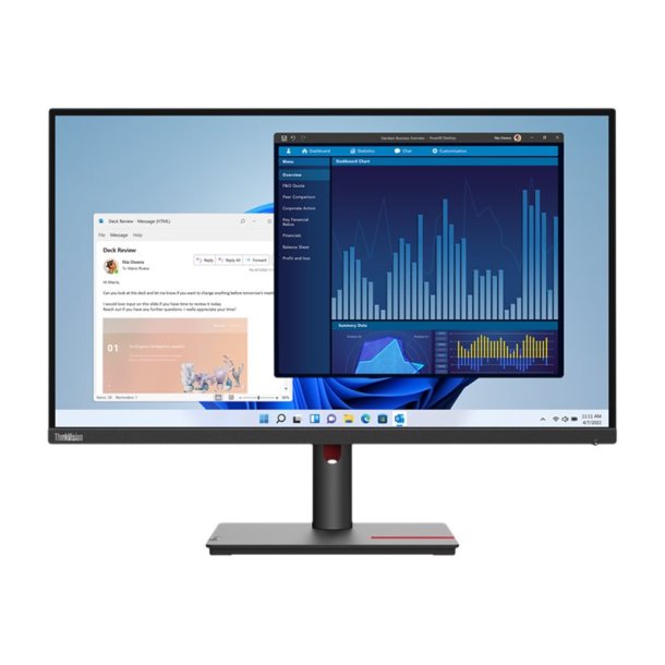 Lenovo ThinkVision T27p-30 - 27" - 3840x2160 - 4 ms - sort