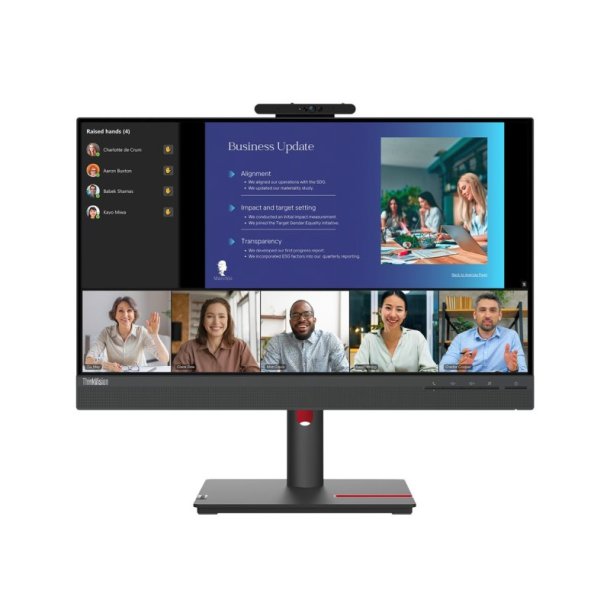 Lenovo ThinkVision - T24v-30 - 23,8" - IPS - 1920x1080 - 16:9 - 250cd/m2 - VGA - HDMI - DP - USB