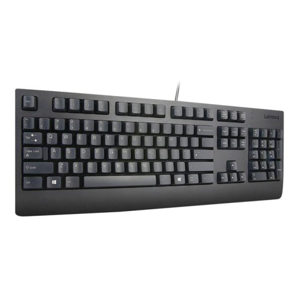 Lenovo Preferred Pro II - Tastatur - USB - QWERTY - dansk - sort