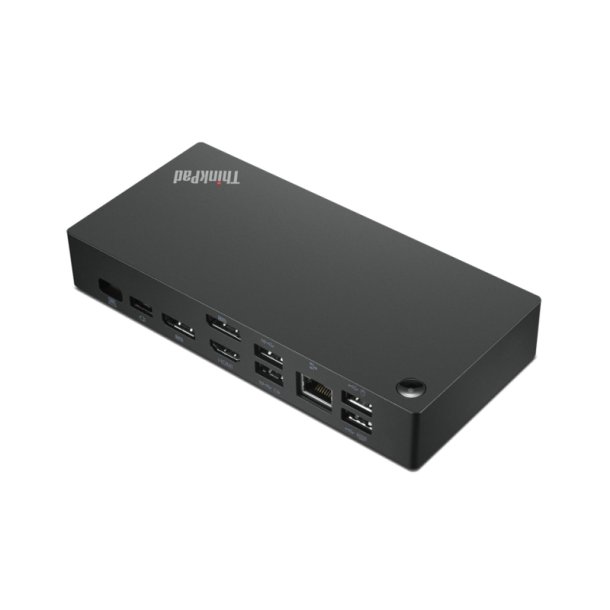 Lenovo Dockingstation 4K Ultra HD - Ledningsf�rt - USB 3.2 Gen 1 (3.1 Gen 1) Type-C
