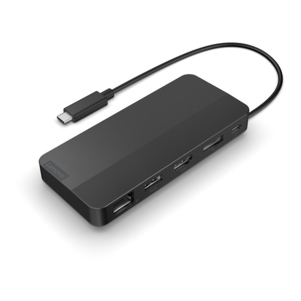 Lenovo Dockingstation 4K Ultra HD - Ledningsf�rt - USB 3.2 Gen 1 (3.1 Gen 1) Type-C