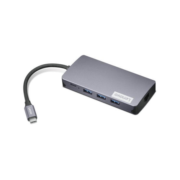 Lenovo Dockingstation - Ledningsf�rt - USB 3.2 Gen 1 (3.1 Gen 1) Type-C 4K Ultra HD