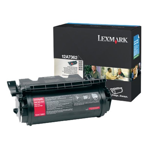 Lexmark 12A8244 - Hjt udbytte - original toner - 21000 sider - Sort