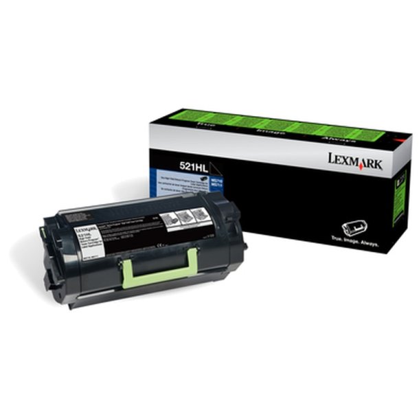 Lexmark 52D2H0L - original toner - 25000 sider - Sort