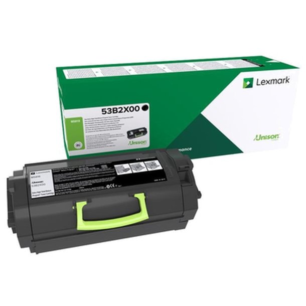 Lexmark 53B2X00 - original toner - 45000 sider - Sort