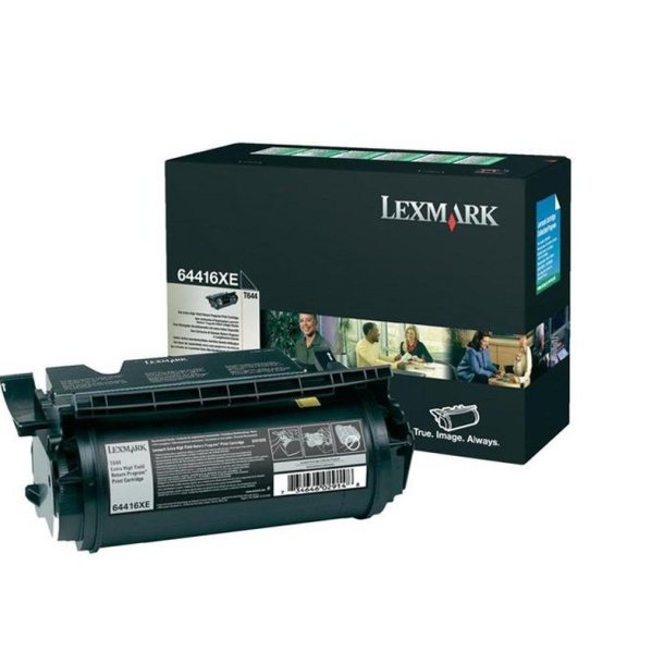 Lexmark 64416XE - Extra hjt udbytte - original toner - 32000 sider - Sort