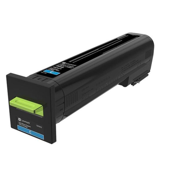 Lexmark 72K20C0 - original toner - 8000 sider - cyan