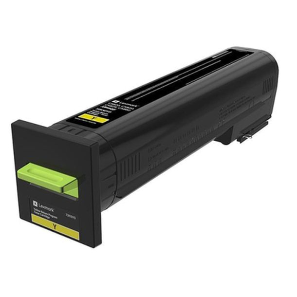 Lexmark 72K20Y0 - original toner - 8000 sider - Yellow