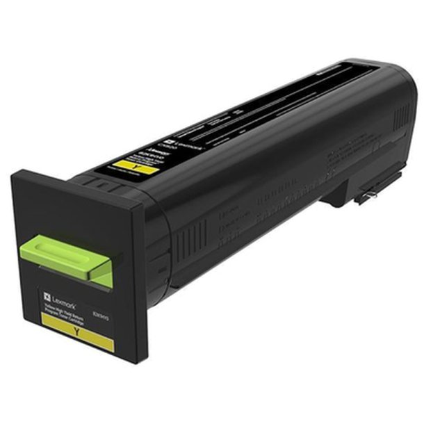 Lexmark 72K20YE - original toner - 8000 sider - Yellow