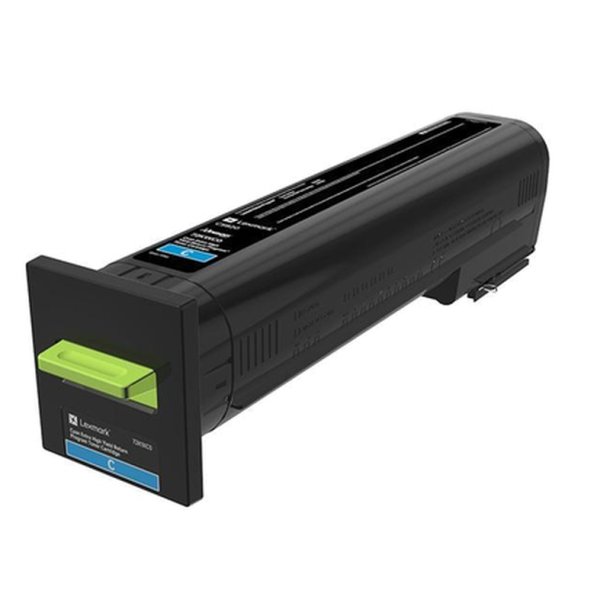 Lexmark 72K2XC0 - original toner - 22000 sider - cyan