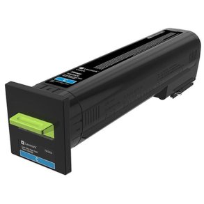 Lexmark 72K2XCE - original toner - 22000 sider - cyan