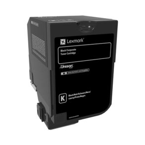 Lexmark 74C20KE - original toner - 3000 sider -Sort