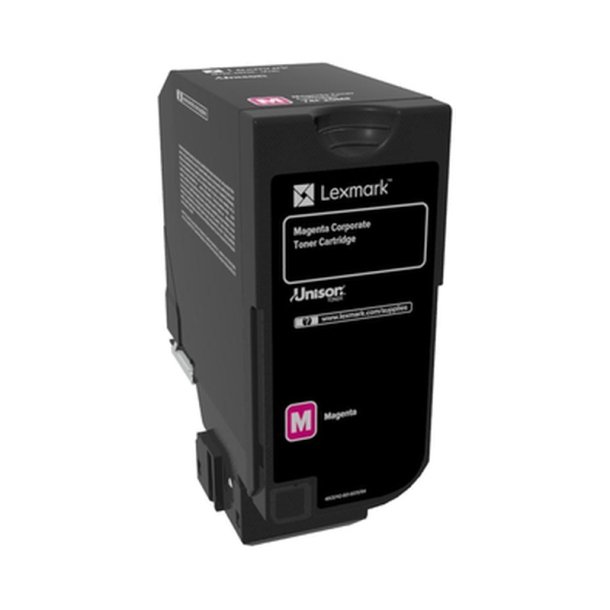 Lexmark 74C20ME - original toner - 3000 sider - Magenta