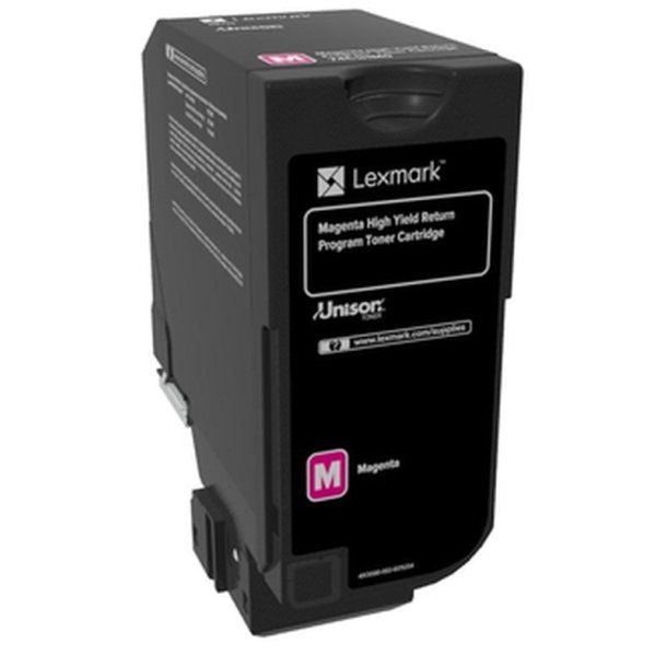 Lexmark 74C2HM0 - original toner - 12000 sider - Magenta