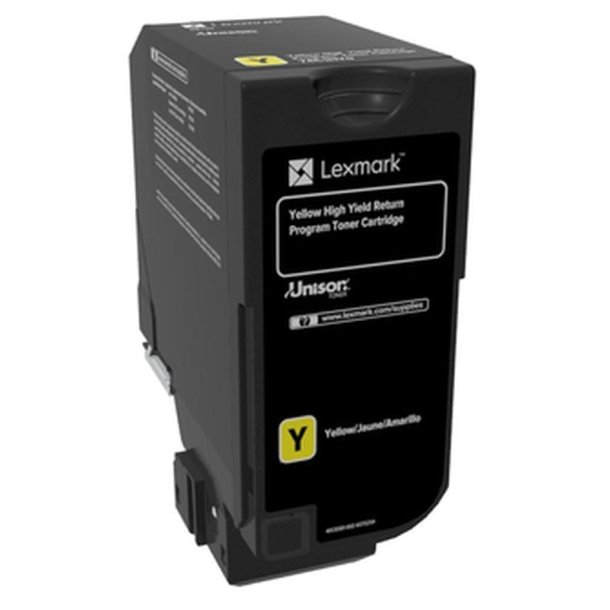 Lexmark 74C2HY0 - original toner - 12000 sider - Yellow