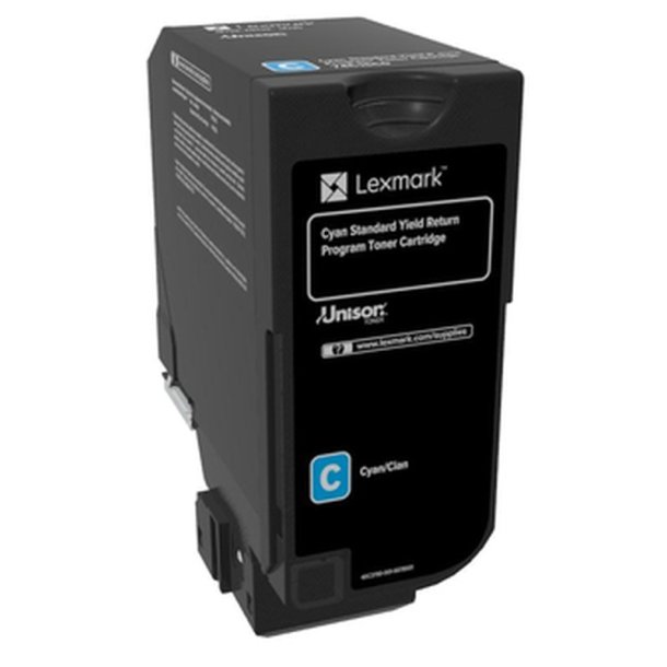 Lexmark 74C2SC0 - original toner - 7000 sider - cyan