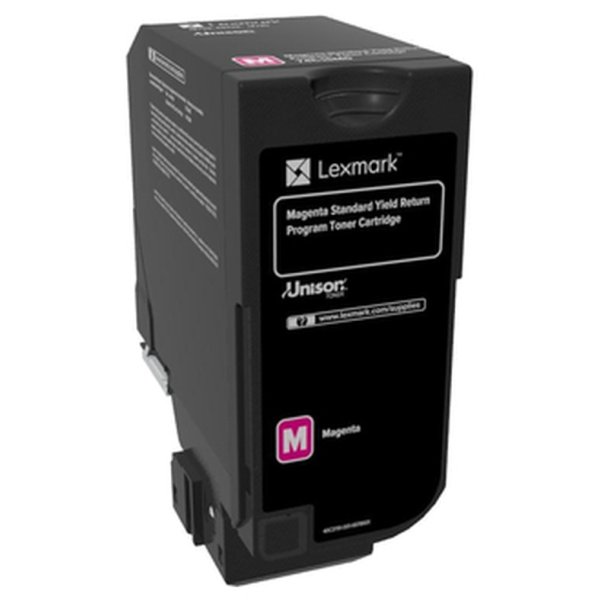 Lexmark 74C2SM0 - original toner - 7000 sider - Magenta