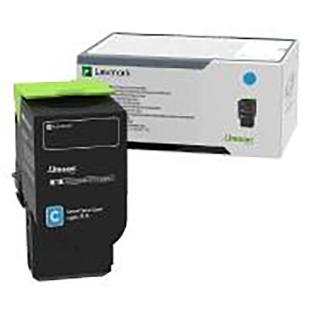 Lexmark 78C0X20 - original toner - 5000 sider - cyan