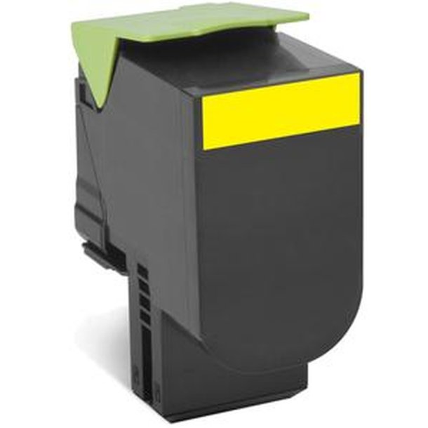 Lexmark 802HY - original toner - 3000 sider - Yellow