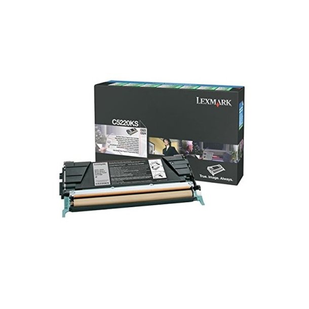 Lexmark C5220KS - original toner - 40000 sider - Sort