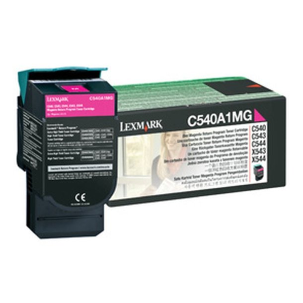 Lexmark C540A1MG - original toner - 1000 sider - Magenta