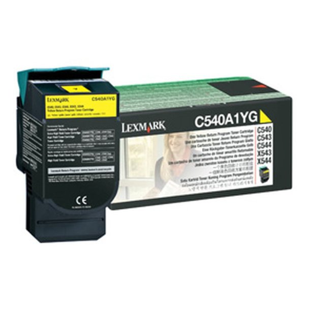 Lexmark C540A1YG - original toner - 1000 sider - Yellow