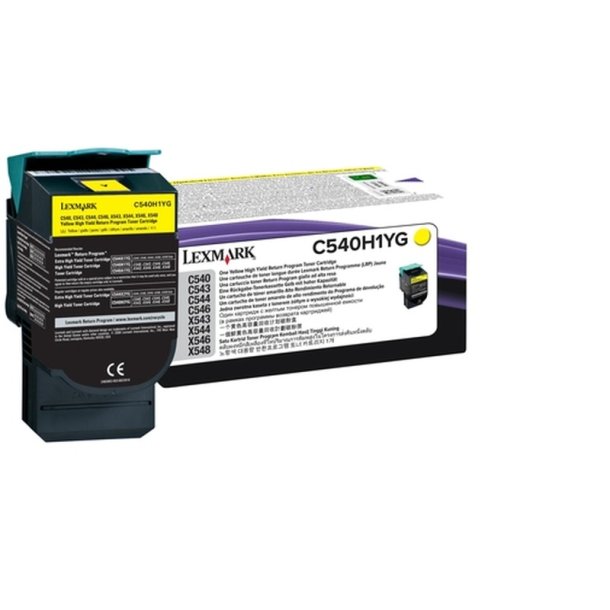 Lexmark C540H1YG - original toner - 2000 sider - Yellow