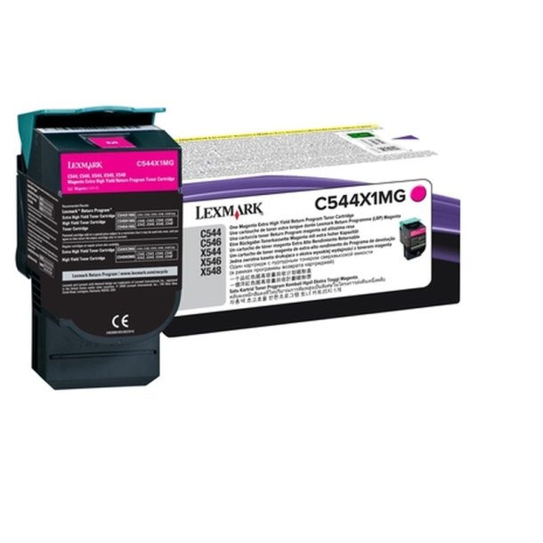 Lexmark C544X1MG - original toner - 4000 sider - Magenta