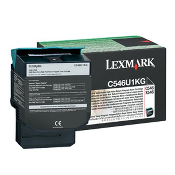 Lexmark C546U1KG - original toner - 8000 sider - Sort