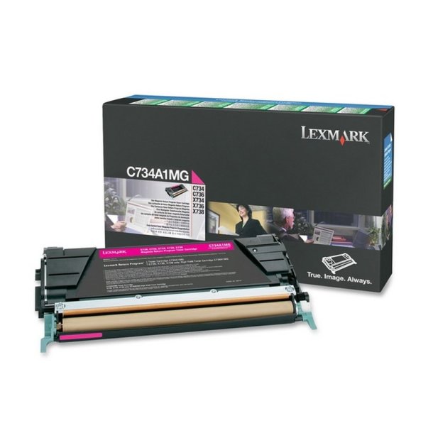 Lexmark C734A1MG - original toner - 6000 sider - Magenta