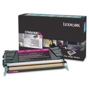 Lexmark C746A1MG - original toner - 7000 sider - Magenta