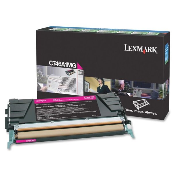 Lexmark C746A1MG - original toner - 7000 sider - Magenta