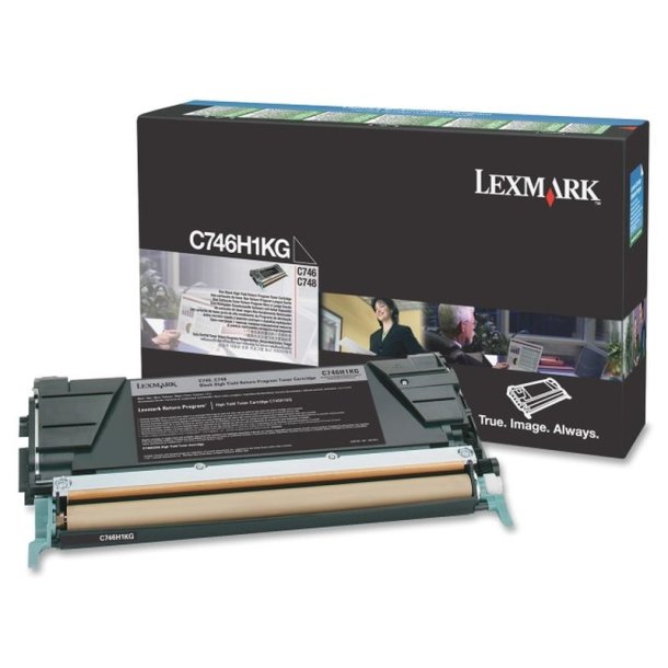 Lexmark C746H1KG - original toner - 12000 sider - Sort