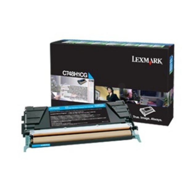 Lexmark C748H3CG - original toner - 10000 sider - cyan