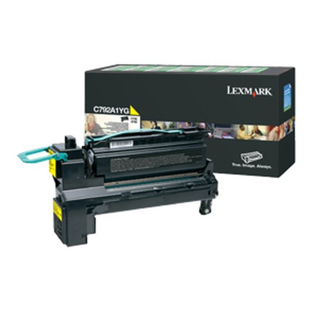 Lexmark C792A1YG - original toner - 6000 sider - Yellow