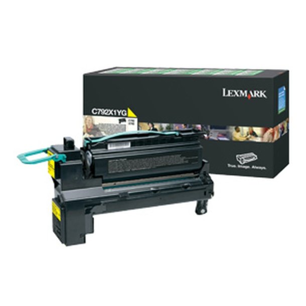 Lexmark C792X1YG - original toner - 20000 sider - Yellow