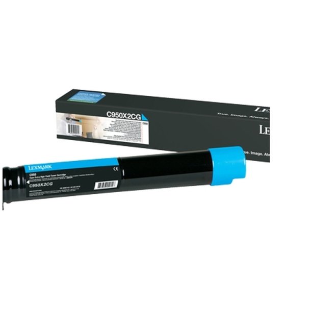 Lexmark C950X2CG - original toner - 24000 sider - cyan