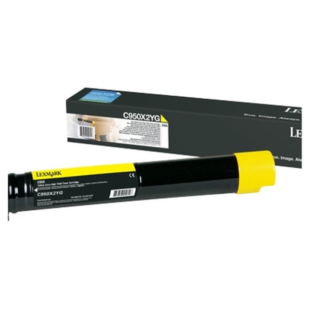 Lexmark C950X2YG - original toner - 24000 sider - Yellow