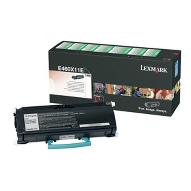 Lexmark E460X11E - original toner - 15000 Sider - Sort