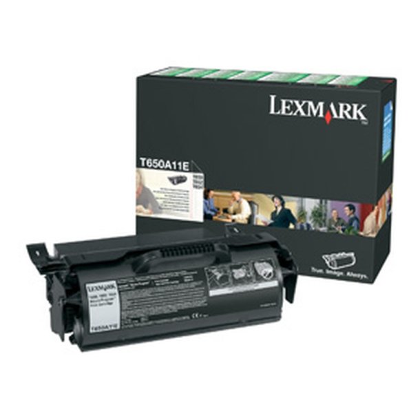 Lexmark T650A11E - original toner - 7000 Sider - Sort