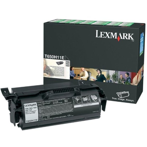 Lexmark T650H11E - original toner - 25000 Sider - Sort