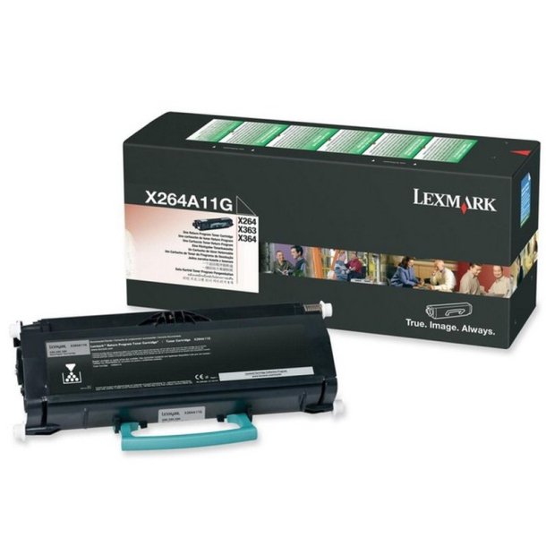 Lexmark X264A11G - original toner - 3500 sider - Sort