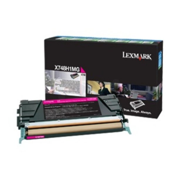 Lexmark X748H3MG - original toner - 10000 sider - Magenta