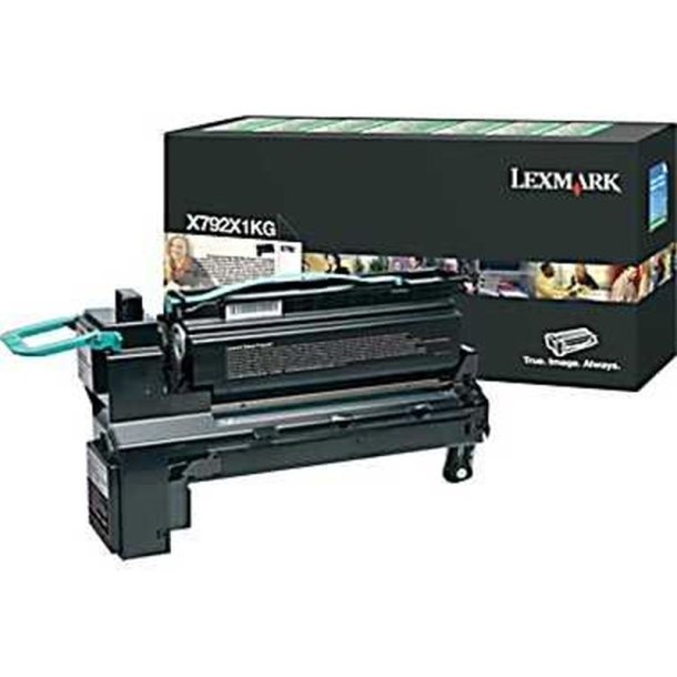 Lexmark X792X1KG - original toner - 20000 sider - Sort