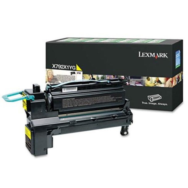 Lexmark X792X1YG - original toner - 20000 sider - Yellow